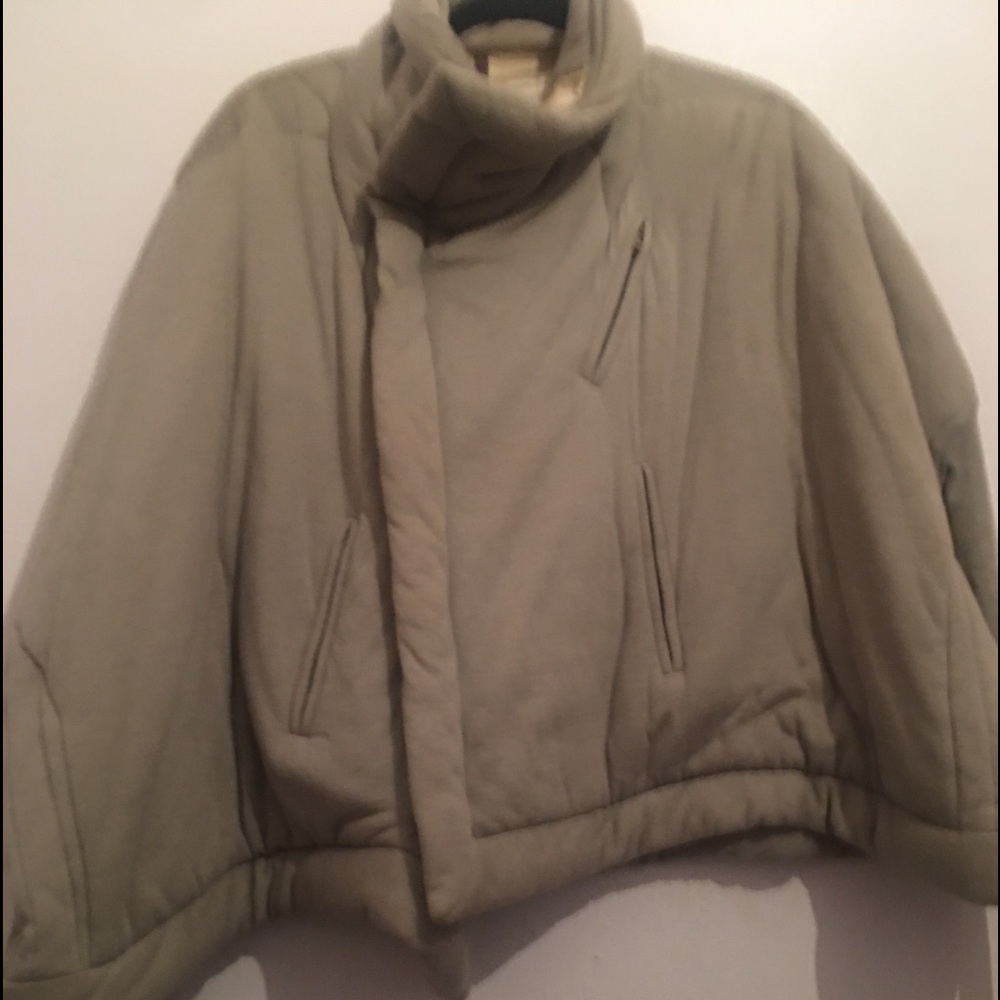Rick Owens Jacket size 6 US Pearl ( light grey)